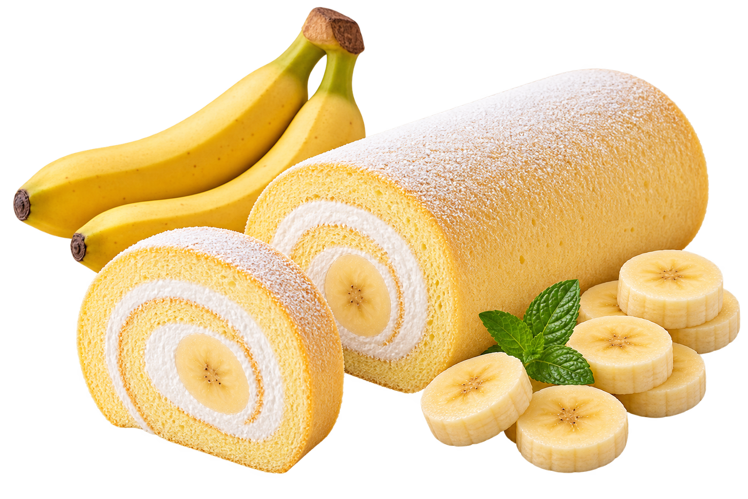Banana Rollcake